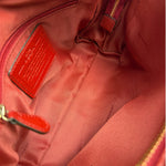 Coach Red Leather Mini Rowan Two-Way Bag