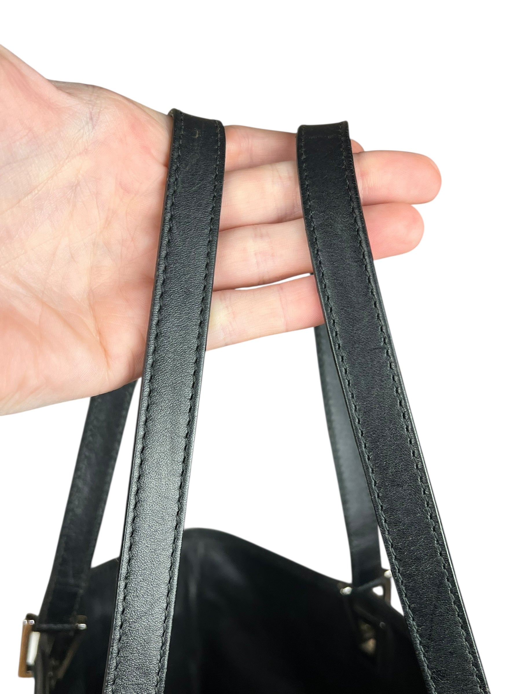 Gucci Black Nylon Tote