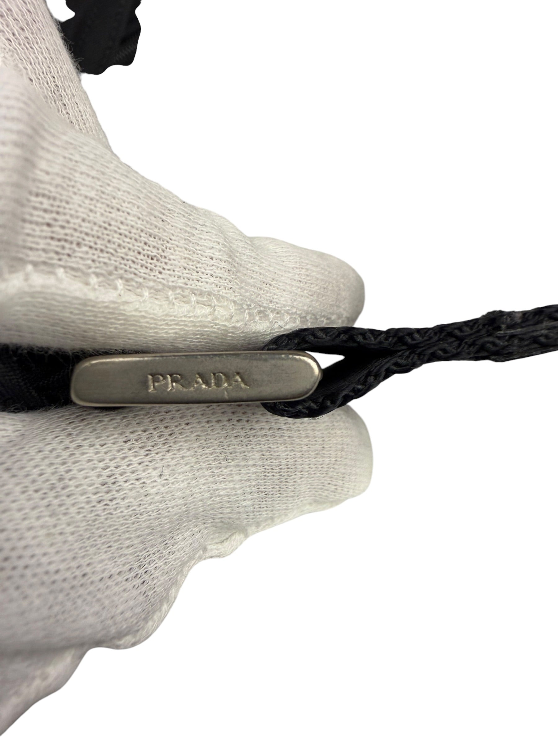 Prada Black Tessuto Nylon Crossbody Bag