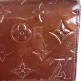 Louis Vuitton Burgundy Monogram Vernis Zippy Wallet