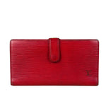 Louis Vuitton Vintage Red Epi Leather Agenda Cover Pochette