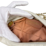 Chanel White Quilted Leather Midnight Swim Baluchon Clutch 2012