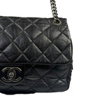 Chanel Black Quilted Calfskin Portobello Flap Bag 2013