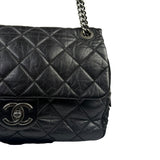 Chanel Black Quilted Calfskin Portobello Flap Bag 2013