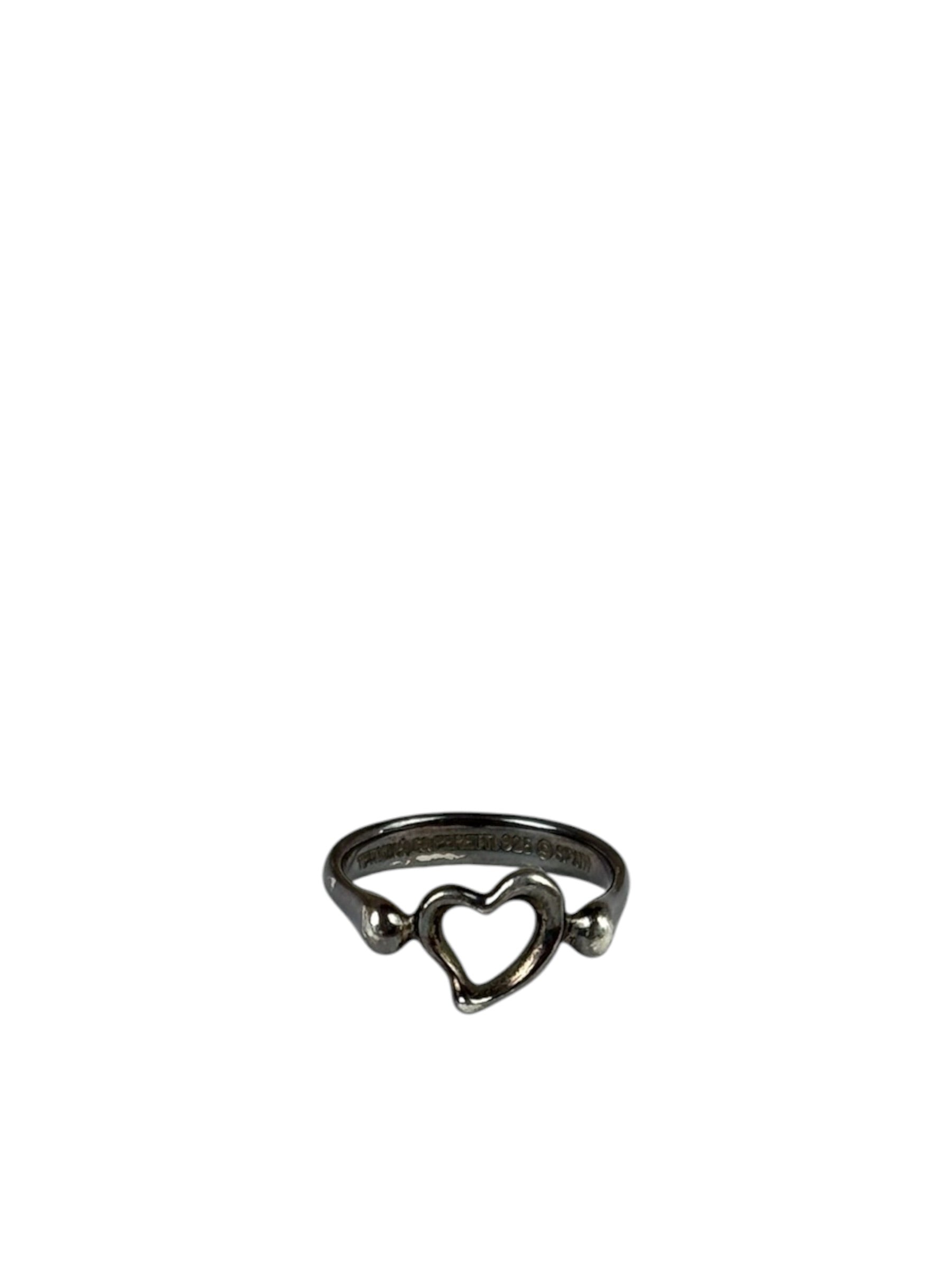 Tiffany & Co Elsa Peretti Open Heart Ring