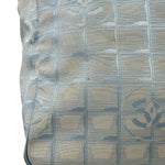 Chanel Light Blue Nylon/Leather Trim Travel Line Tote 2002
