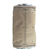 Chloe Beige/Silver Patent Leather Paddington Handbag