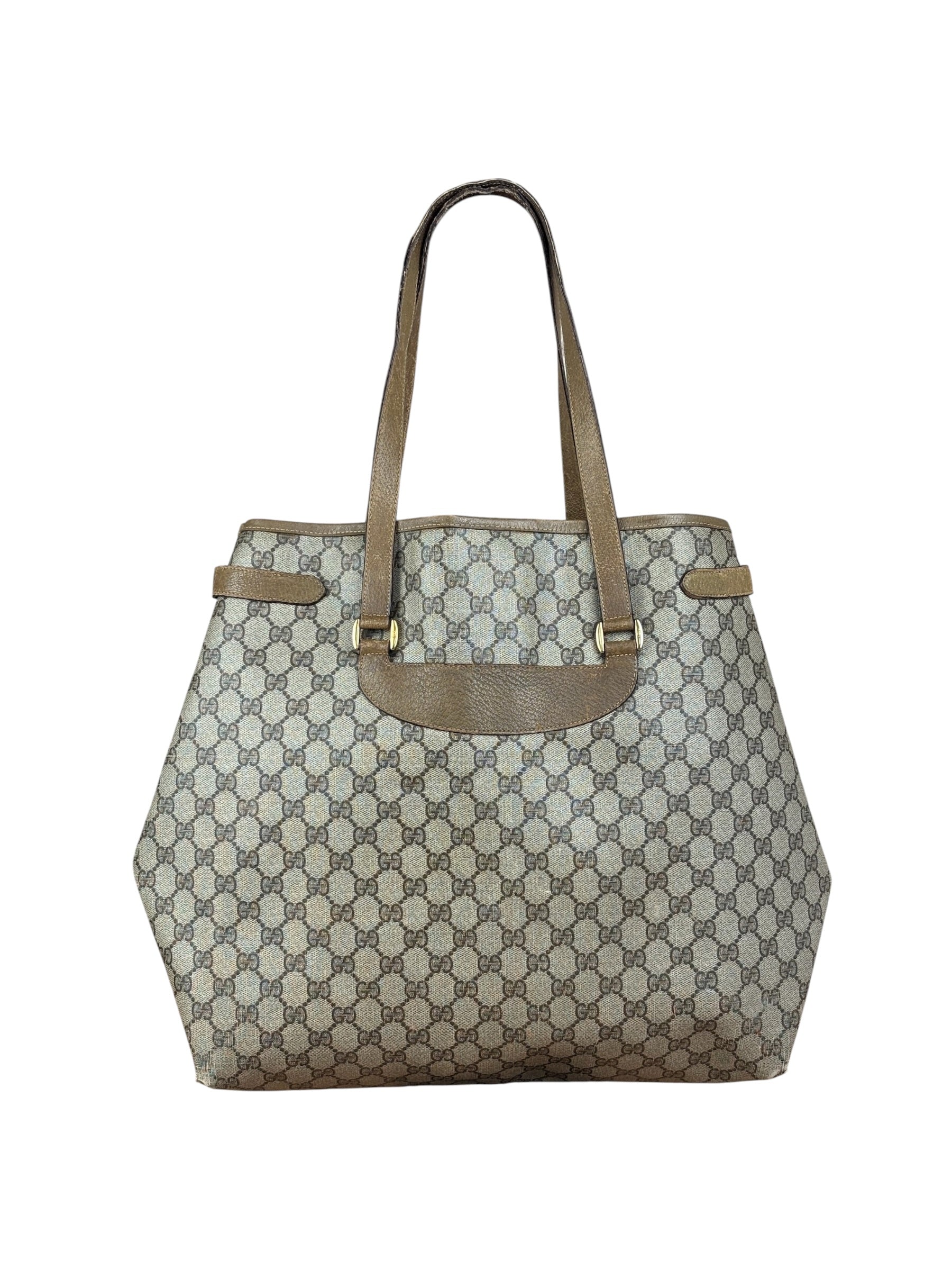 Gucci Vintage GG Plus Monogram Tote Bag