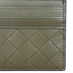 Bottega Veneta Intrecciato Cardholder Navy/Olive