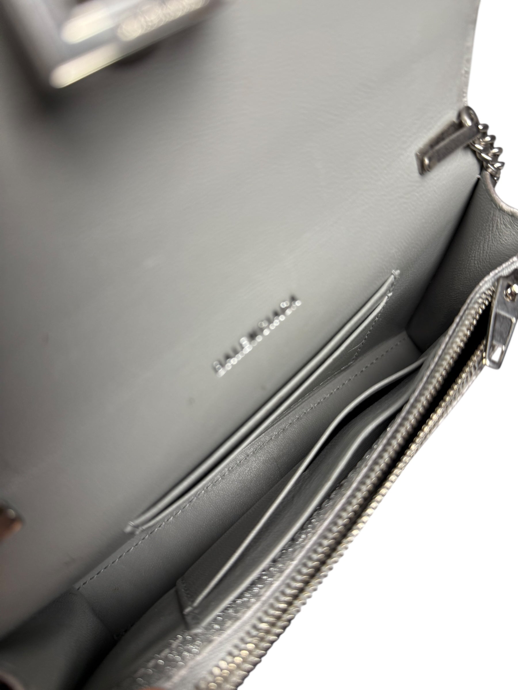 Balenciaga Hourglass Wallet On Chain XS