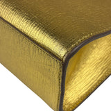Christian Dior Gold/Metallic Leather Diorever Shoulder Bag