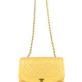 Chanel Beige CC Leather Diana Flap Bag '92