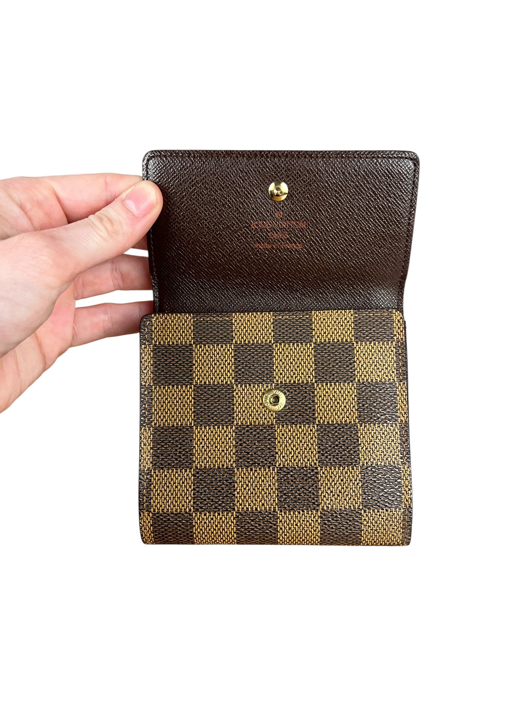Louis Vuitton Damier Ebene Compact Wallet