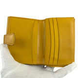 Loewe Vintage Yellow Leather Bifold Wallet