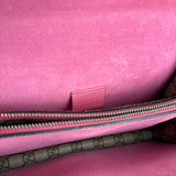 Gucci Dionysus GG Supreme Shoulder Bag Beige/Pink