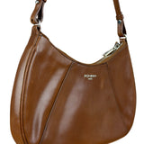 Saint Laurent Vintage Brown Leather Mini Shoulder Bag