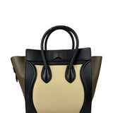 Celine Tri-Color Luggage Tote Bag