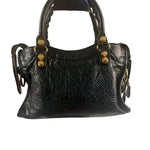 Balenciaga Black Calfskin Mini Le City Bag