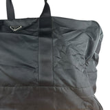 Prada Black Nylon Vintage Duffle Bag