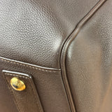 Louis Vuitton Chocolate Calfskin Sofia Coppola Duffel Bag