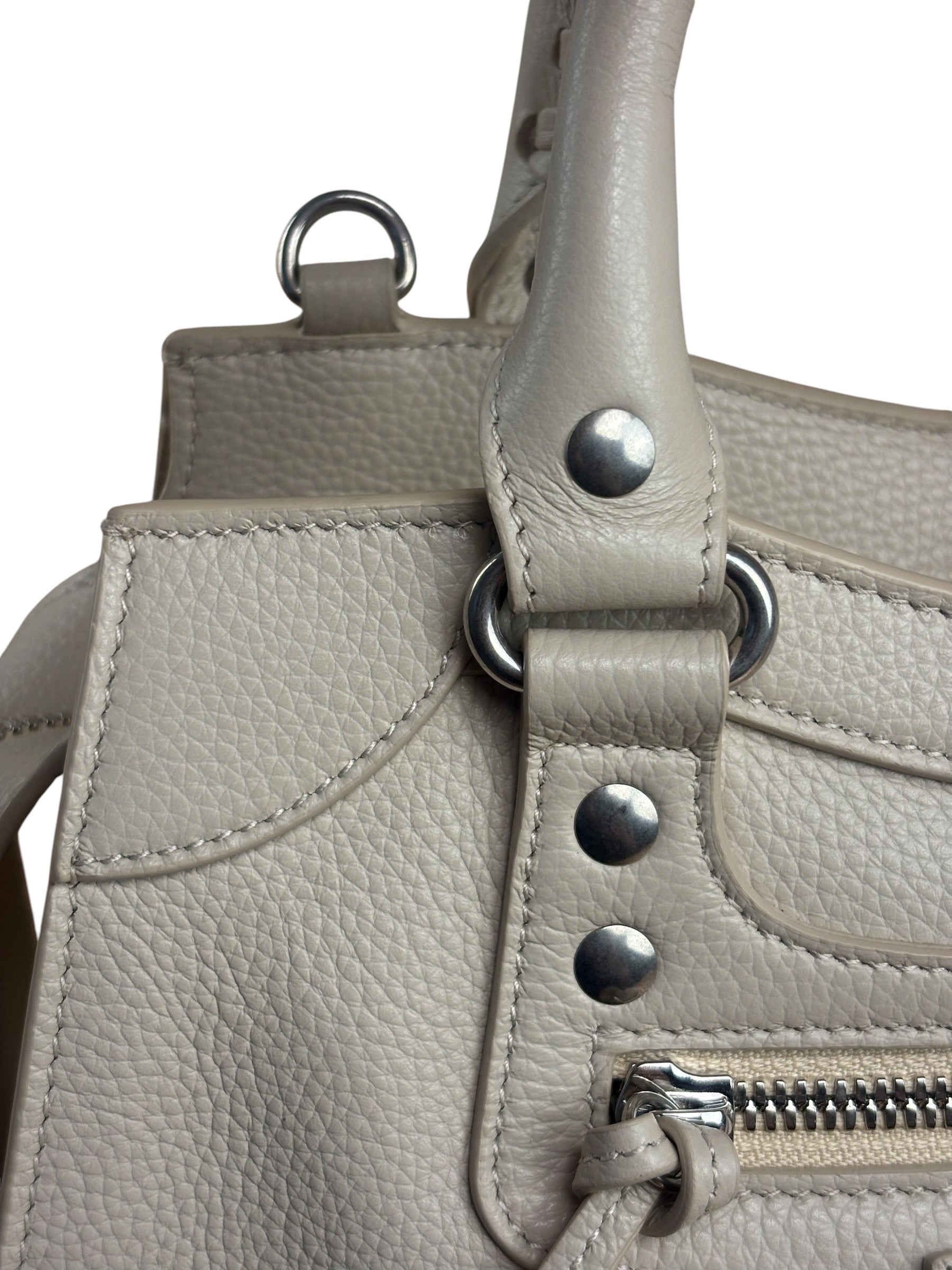 Balenciaga Beige Neo Classic City Bag