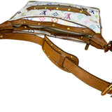 Louis Vuitton White Multi Murakami Boulogne Shoulder Bag