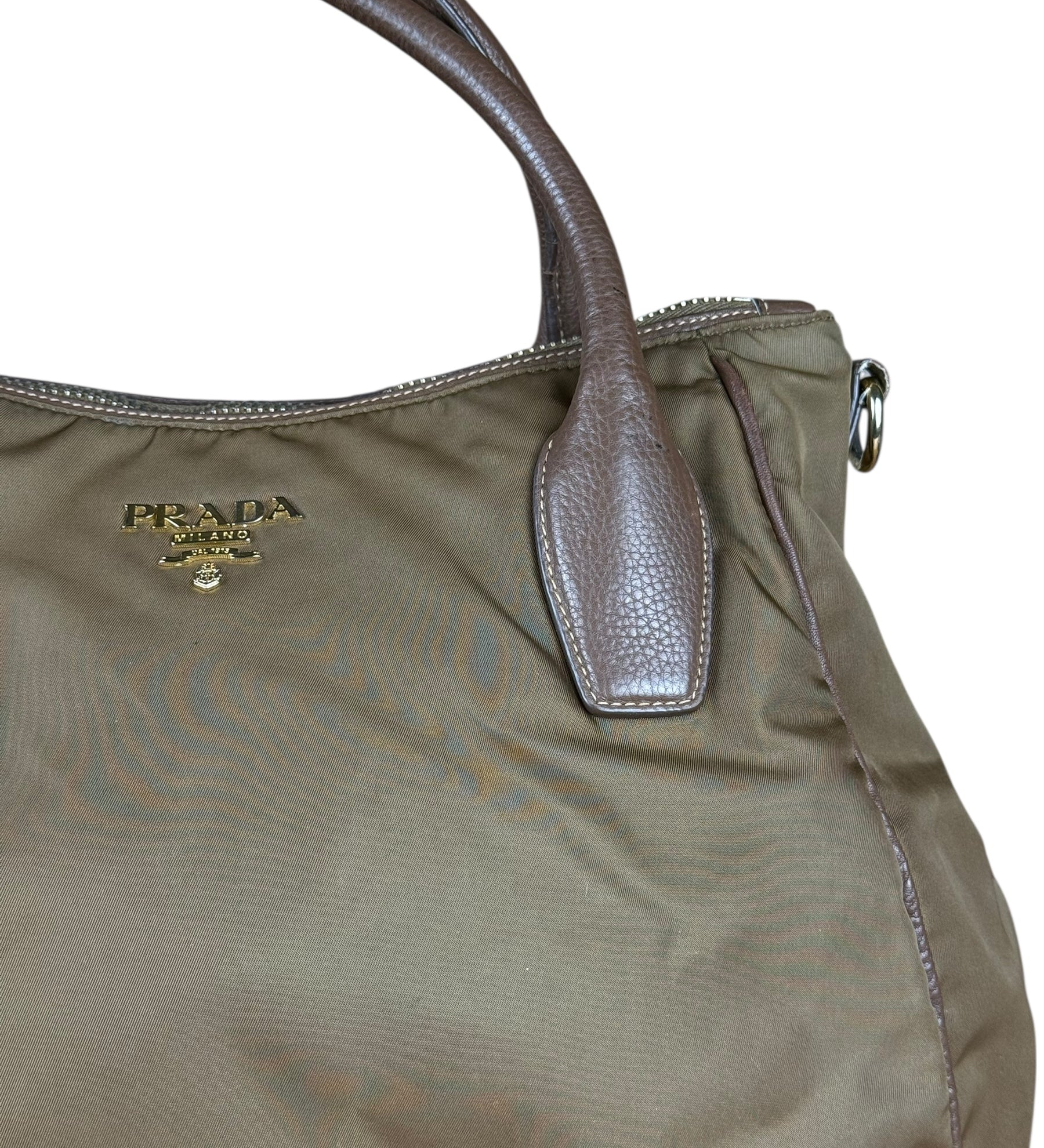 Prada Nylon 2-Way Tote Bag