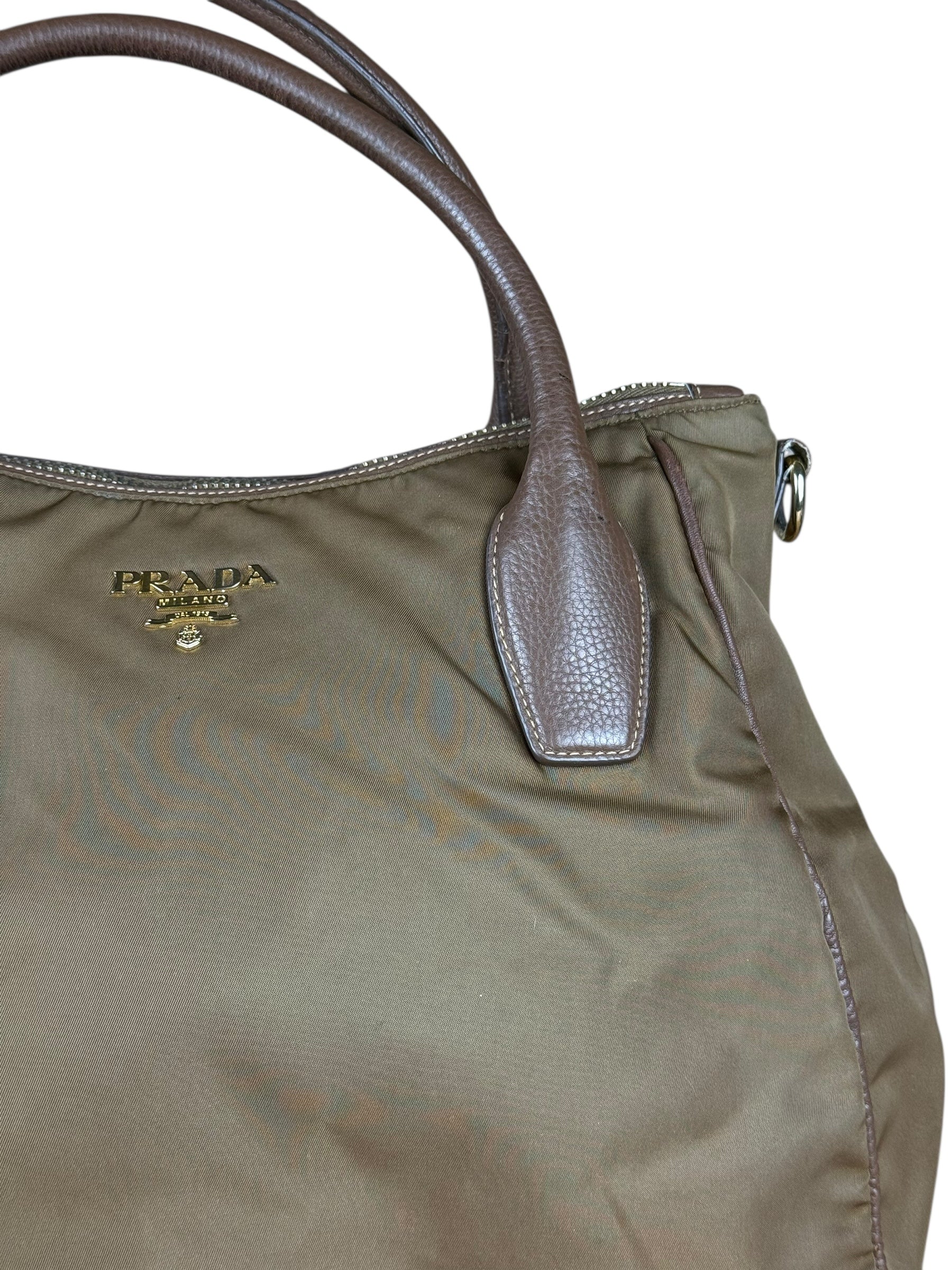 Prada Nylon 2-Way Tote Bag