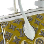 Louis Vuitton Yellow Monogram Bouclettes Speedy Round Handbag Spring 2012
