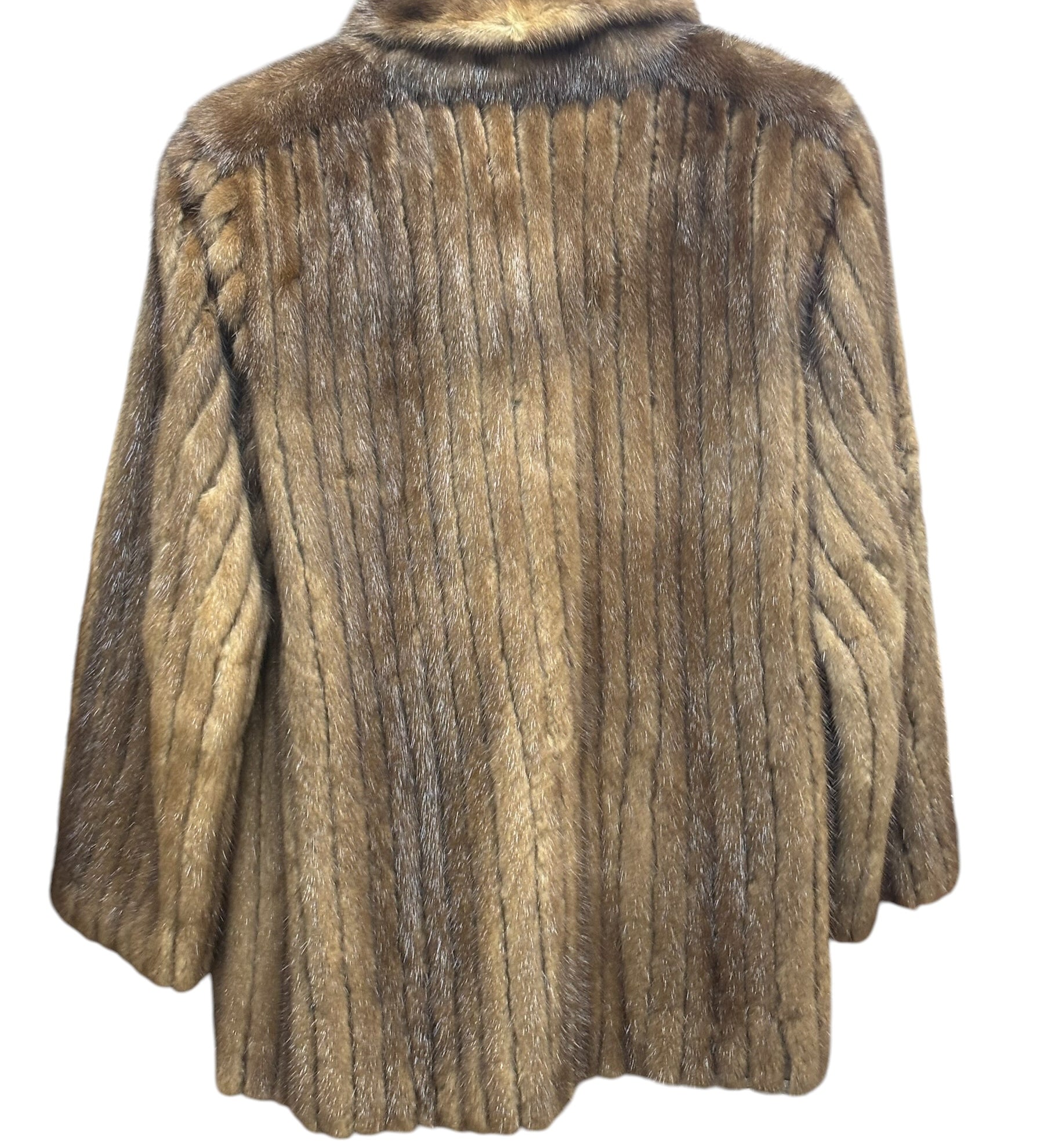 Palody Brown Mink Fur Coat