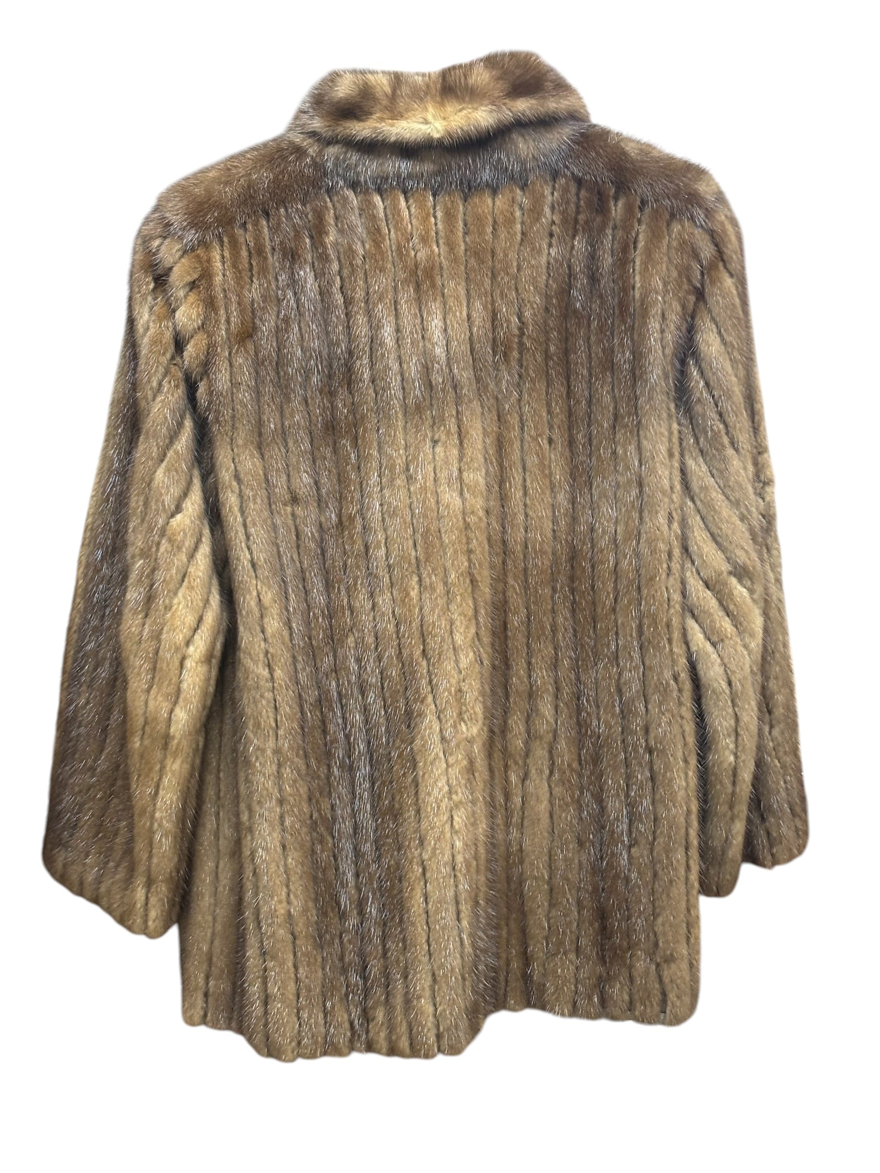 Palody Brown Mink Fur Coat