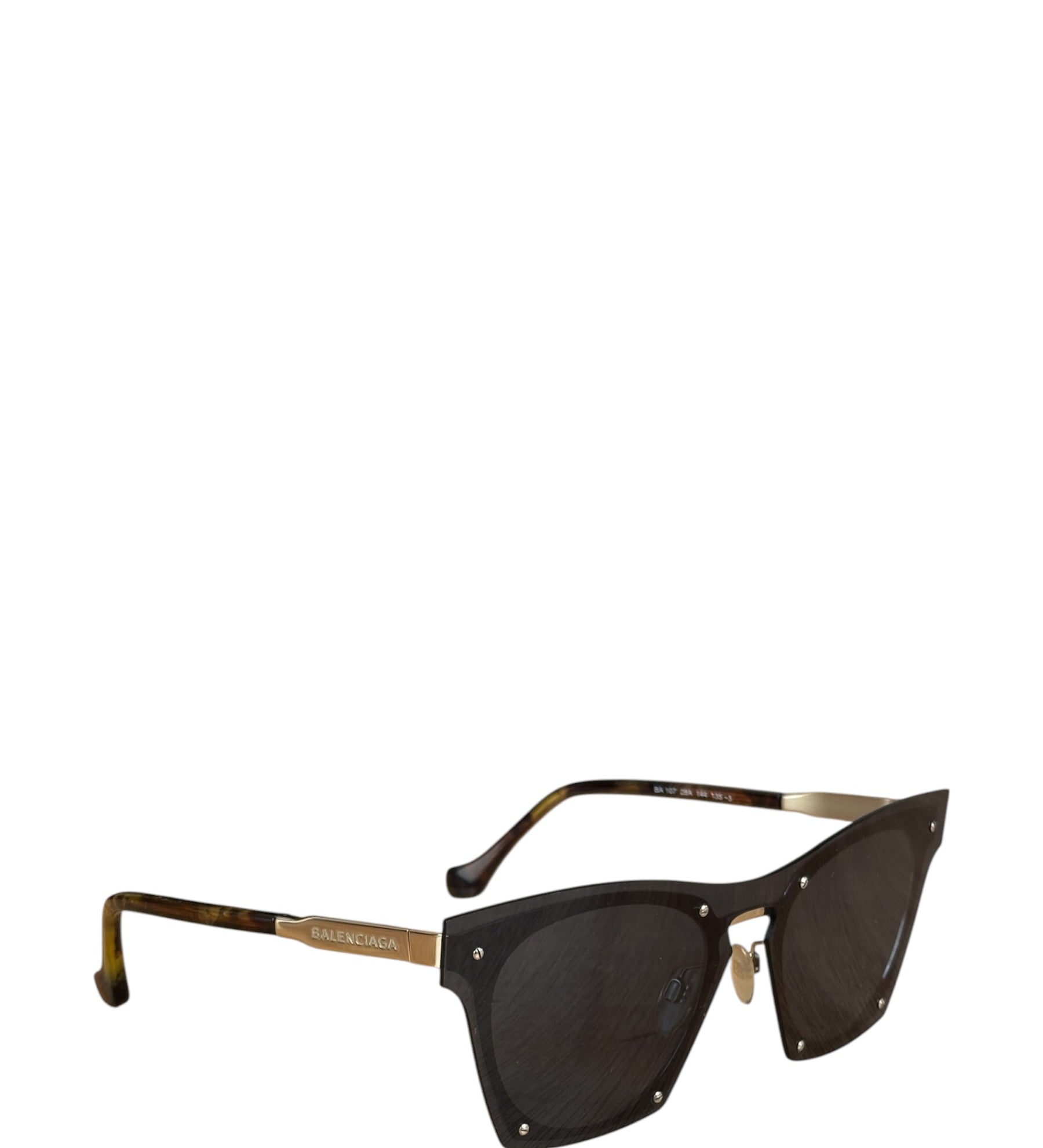 Balenciaga Metal Frame Sunglasses