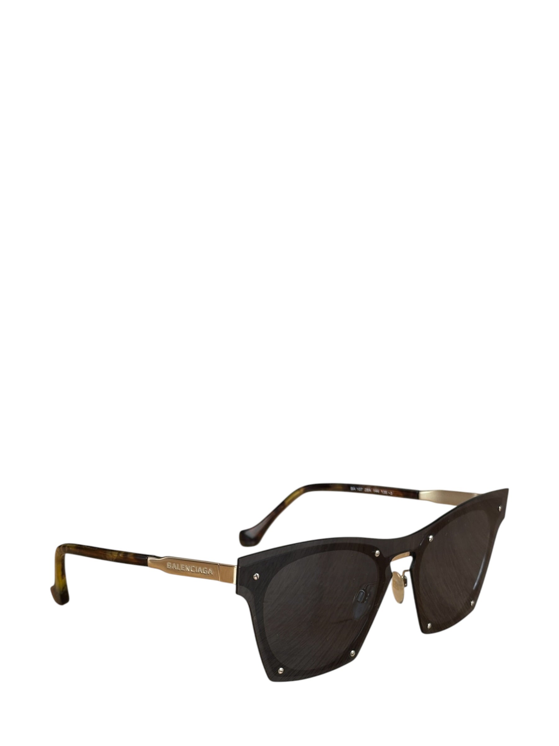 Balenciaga Metal Frame Sunglasses