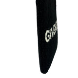 Givenchy Black Wool/Leather Trim Pouch