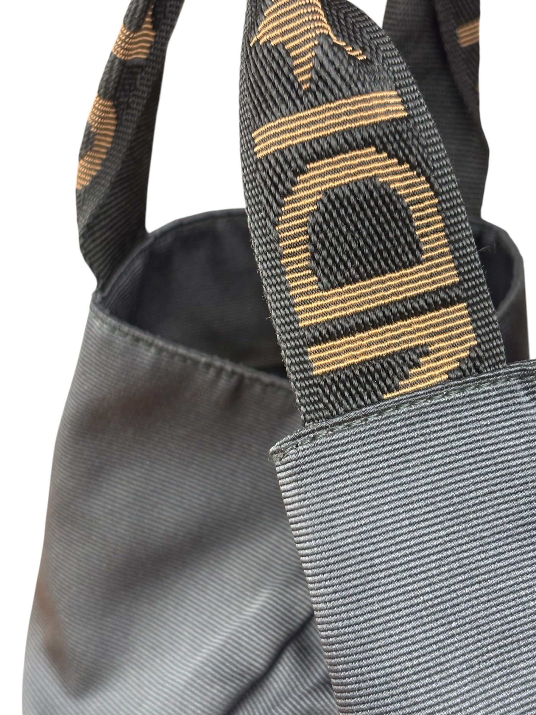 Fendi Black Nylon Tote Bag