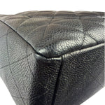 Chanel Black Quilted Leather Jumbo Classic Flap Bag 2009