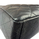 Chanel Black Quilted Leather Jumbo Classic Flap Bag 2009