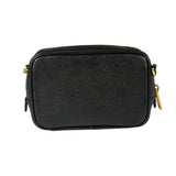 Prada Black Saffiano Leather Mini Camera Bag