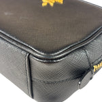 Prada Black Saffiano Leather Mini Camera Bag