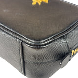 Prada Black Saffiano Leather Mini Camera Bag