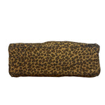 Bottega Veneta Nylon Leopard Print Handbag