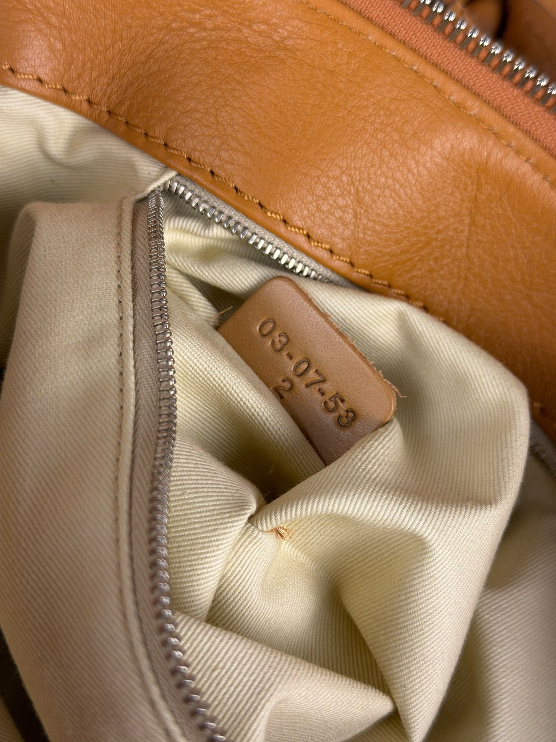 Chloe Tan Brown Leather Paddington Shoulder Bag