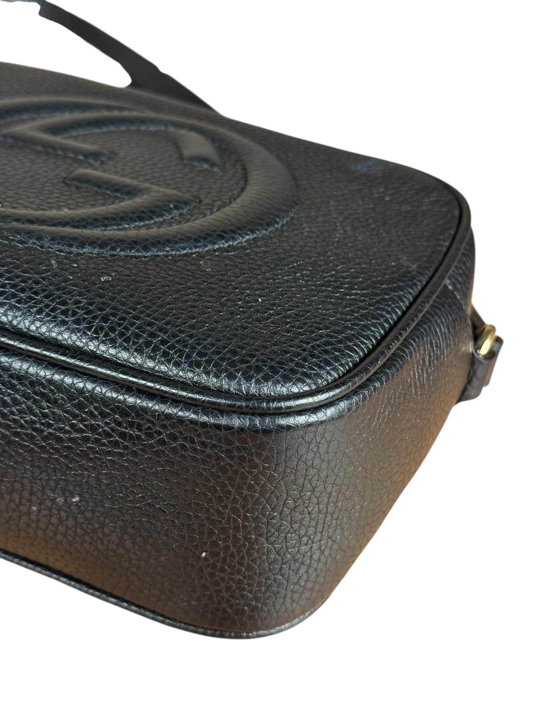 Gucci Black GG Camera Crossbody Bag
