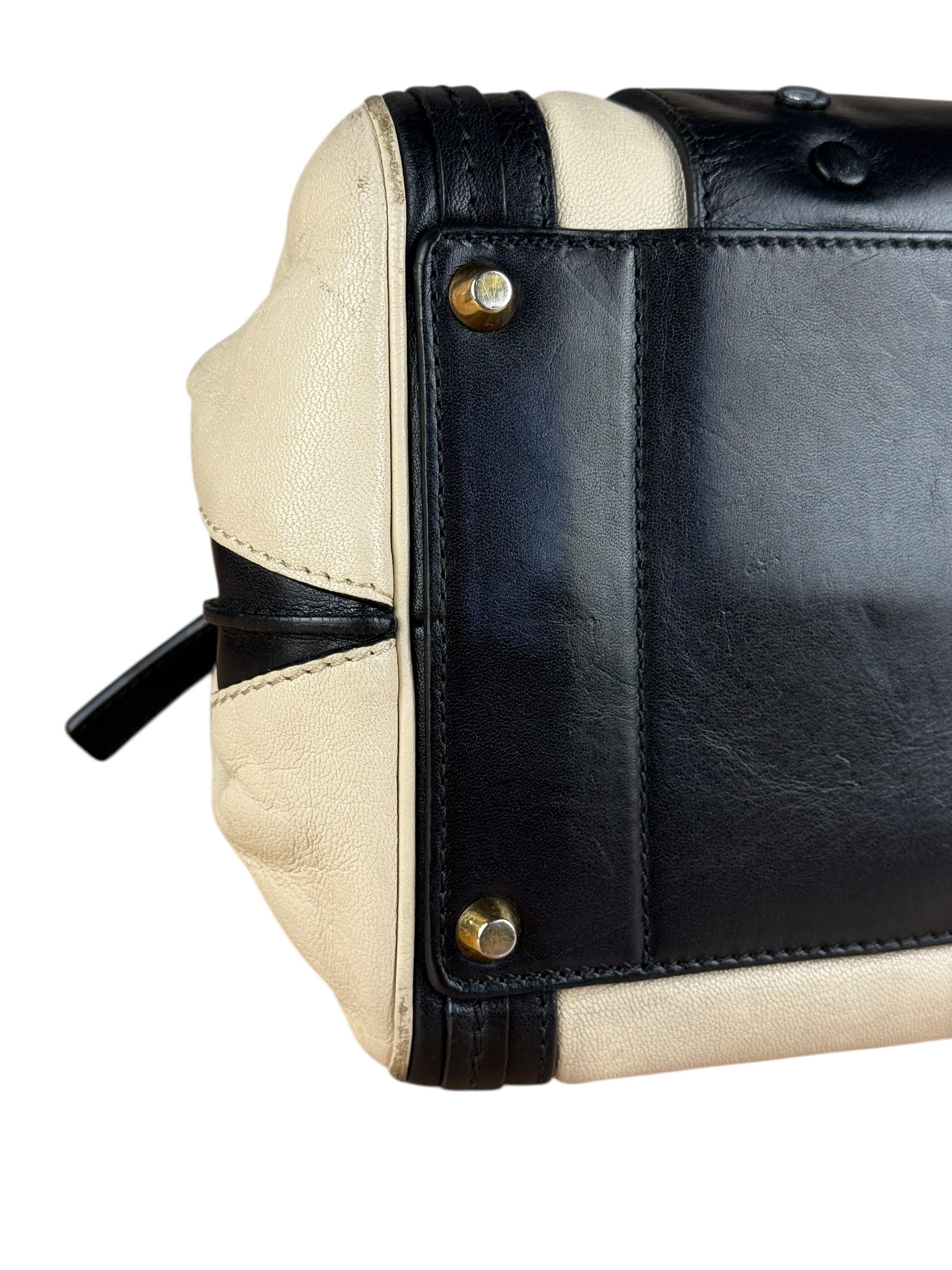 Chloé Black Leather Alice Handle Bag