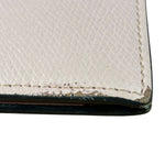 Fendi Light Pink Leather F Logo Snap Wallet