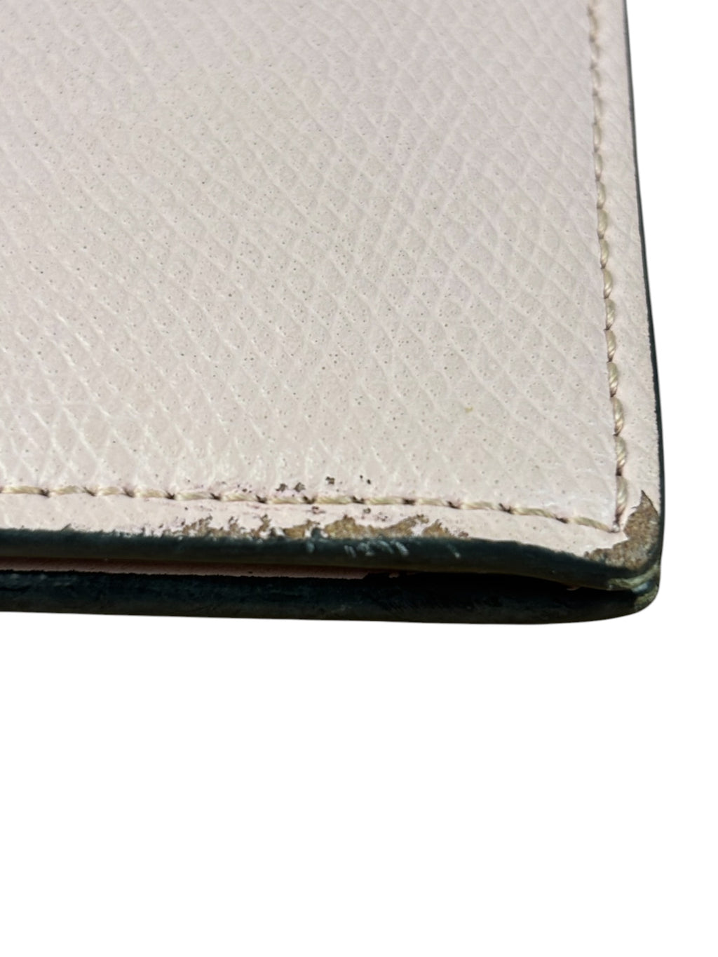 Fendi Light Pink Leather F Logo Snap Wallet