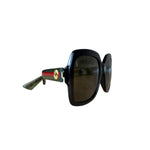 Gucci Large Black Frame Sunglasses