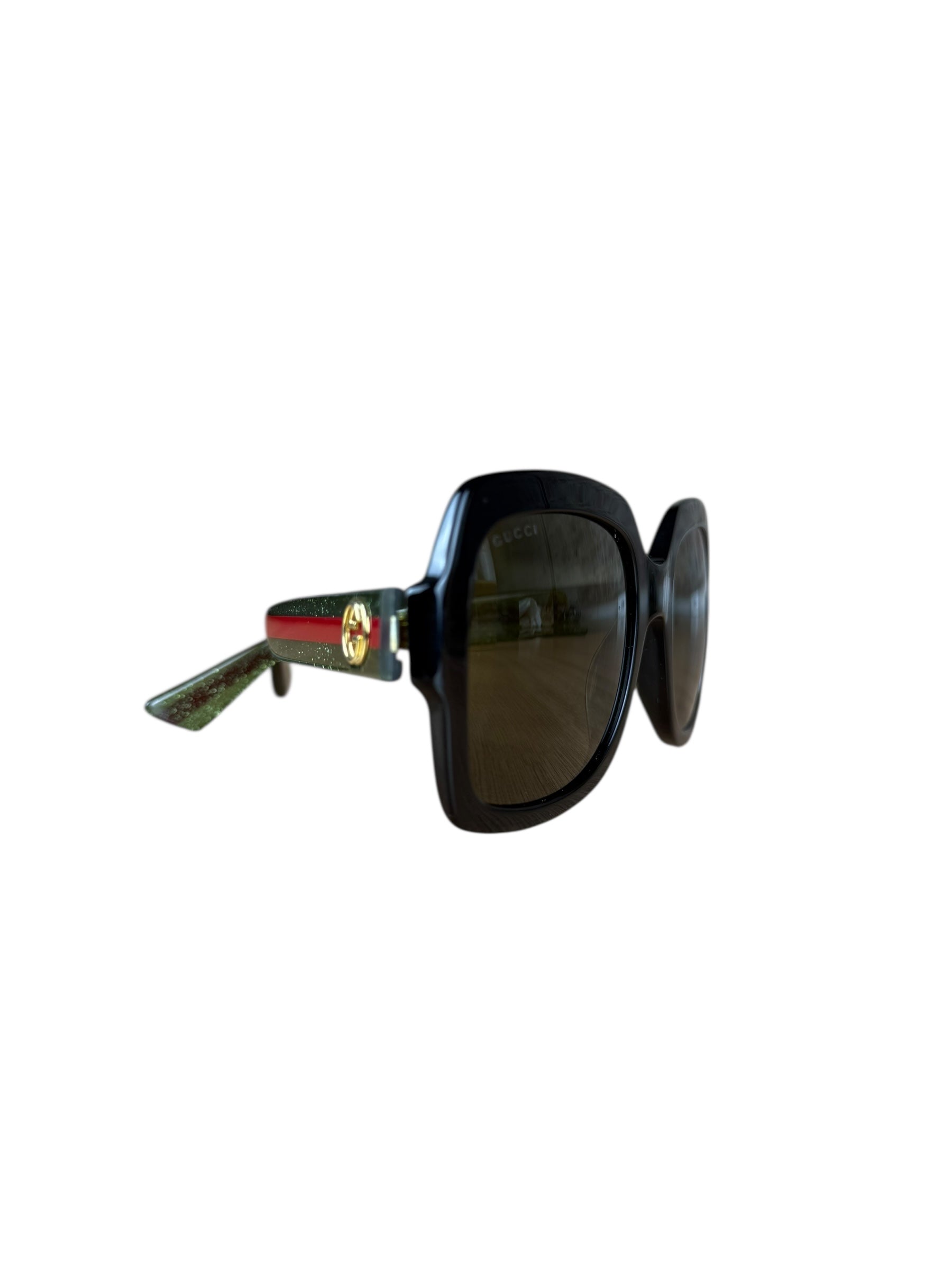 Gucci Large Black Frame Sunglasses