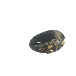 Louis Vuitton Black/Gold Crystal & Resin Inclusion Ring