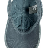 Balenciaga Distressed Embroidered Cap Washed Black